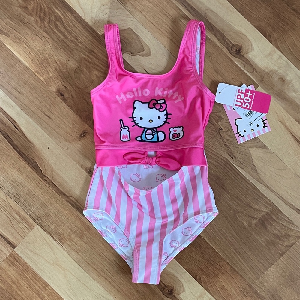 Hello Kitty One Piece Swimsuit - Size XS (4/5)